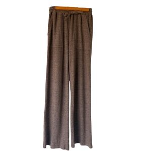 Hem & Thread 3-Piece Wide Leg Pant Sweater Tank Top Set , Small